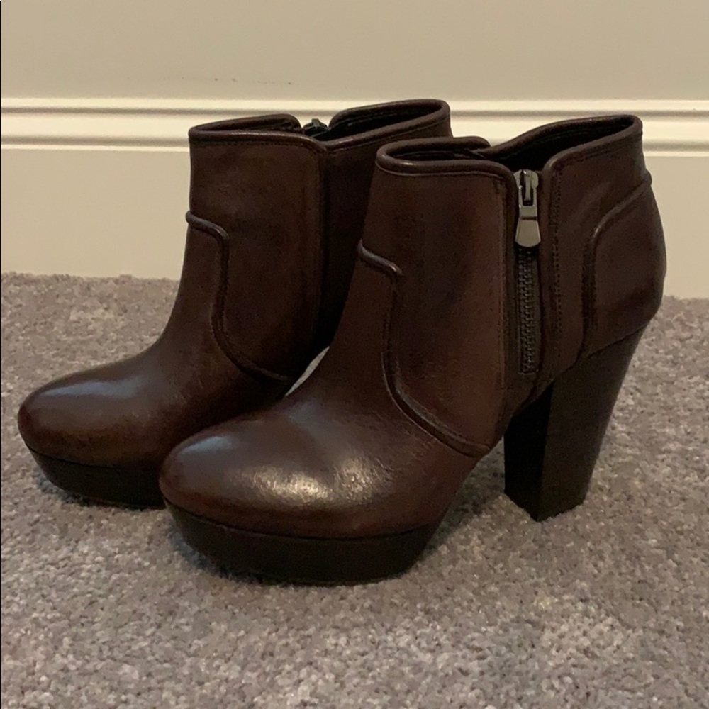 Gianni Bini Platform Booties - only worn twice!